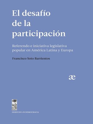 cover image of El desafío de la participación